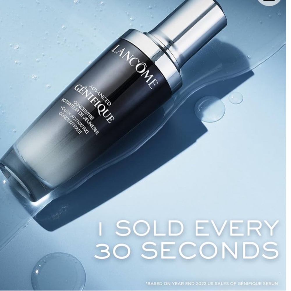 BNIB! Large bottle of Lancôme Advanced Génifique Youth Activating Concentrate